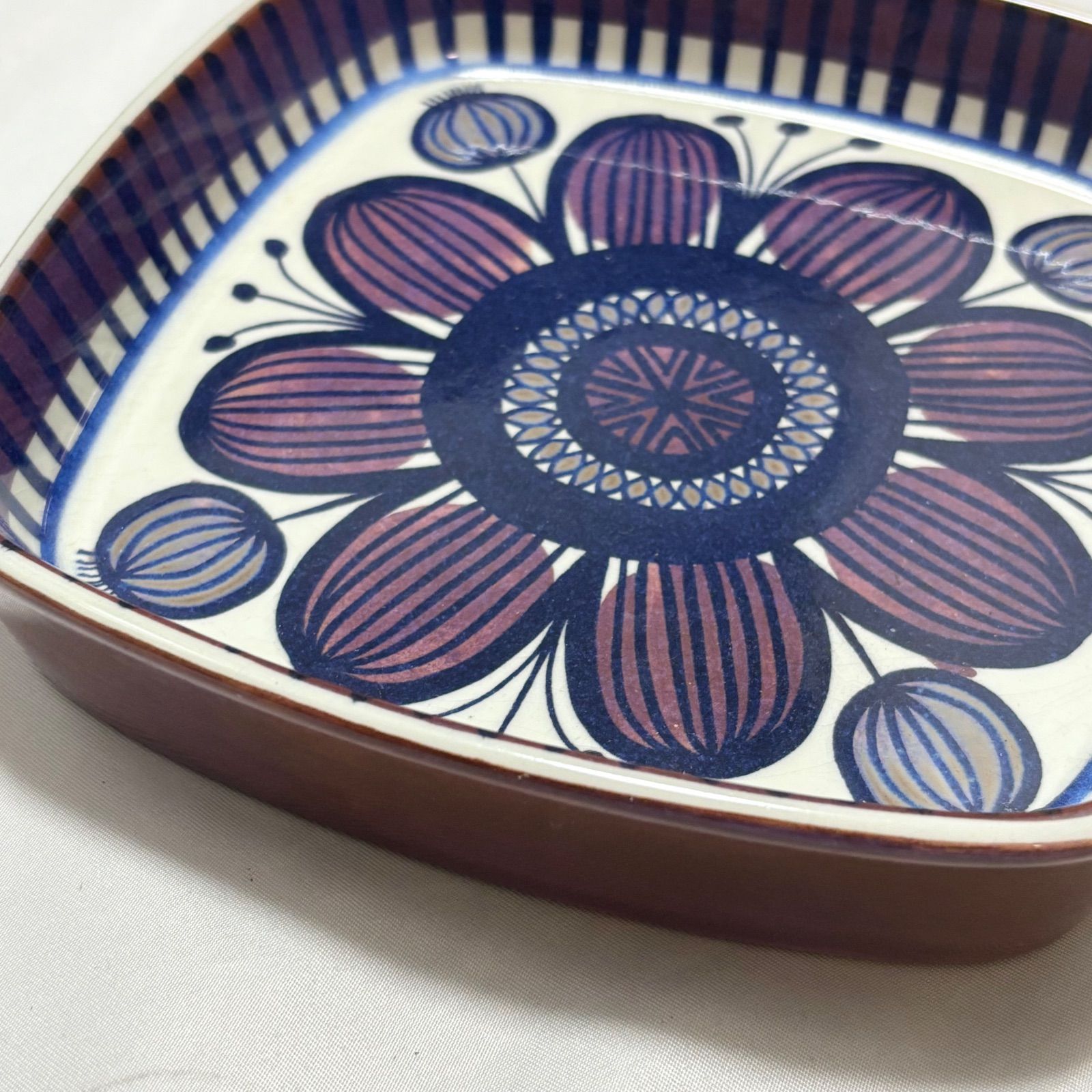 イタリア 北欧ロイヤルコペンハーゲン テネラ スクエア ディッシュ ロイヤルコペンハーゲン ビンテージプレート テネラ 北欧雑貨 通販