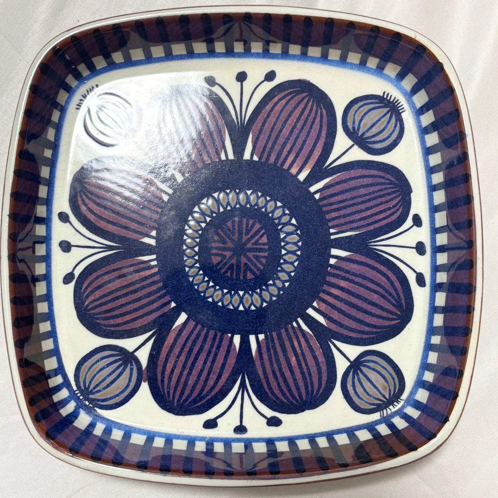 送料無料】/ロイヤルコペンハーゲン/テネラシリーズ/スクエアプレート