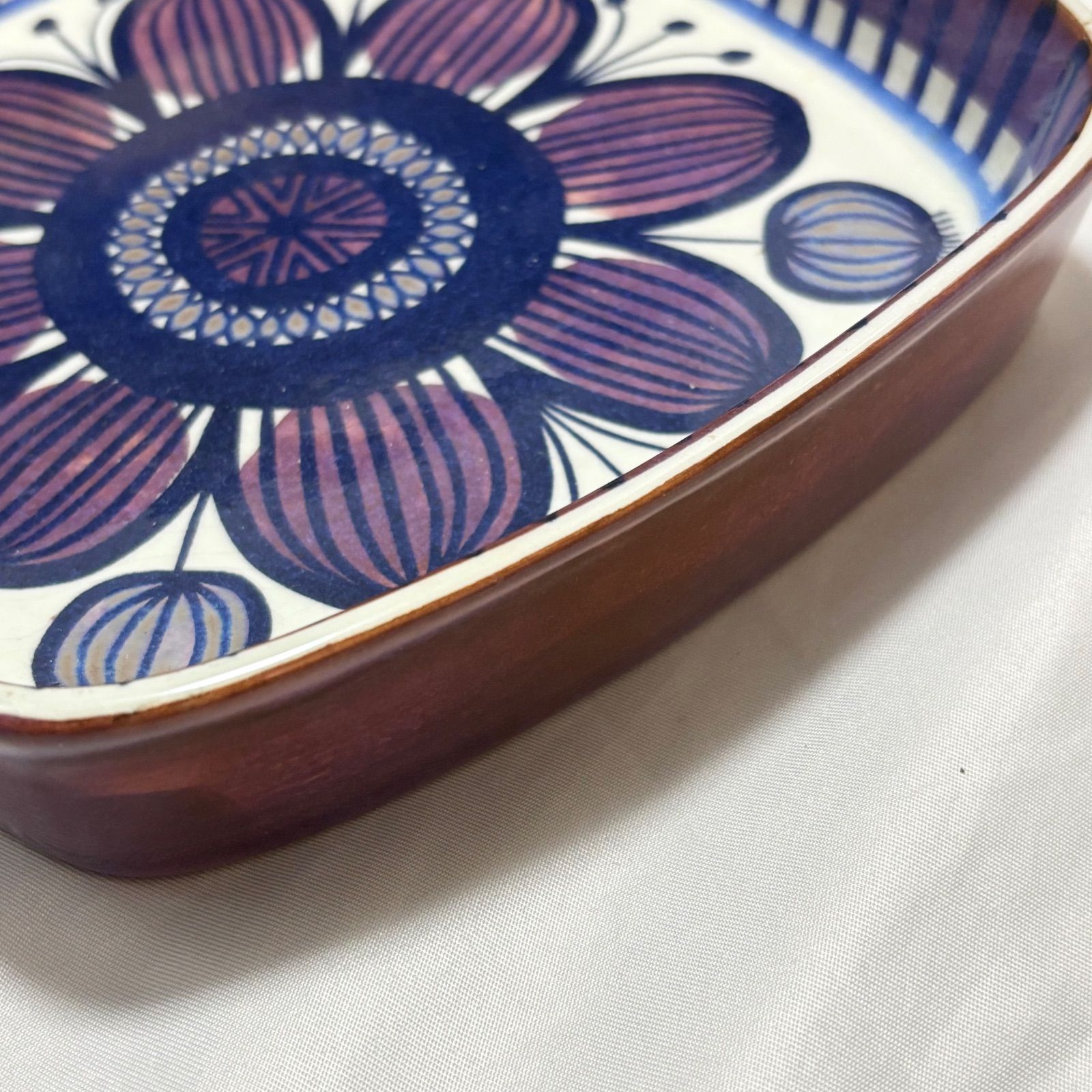 【美品】  テネラ　スクエア　角皿　プレート　皿 送料無料】/ロイヤルコペンハーゲン/テネラシリーズ/スクエアプレート