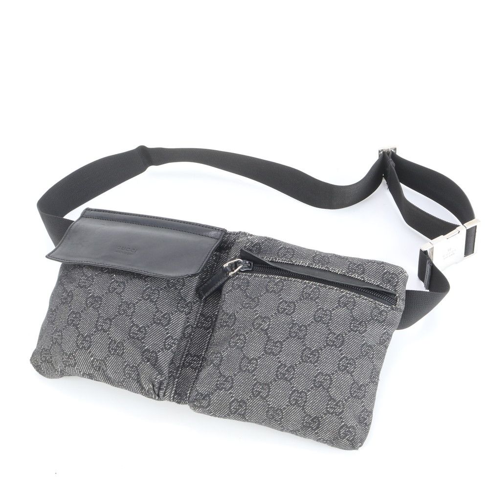 ✨美品✨ GUCCI GGキャンバス ボディバッグ レザー 28566 極美品 グッチ GG キャンバス 28566 レザー 2WAY ボディバッグ 斜め