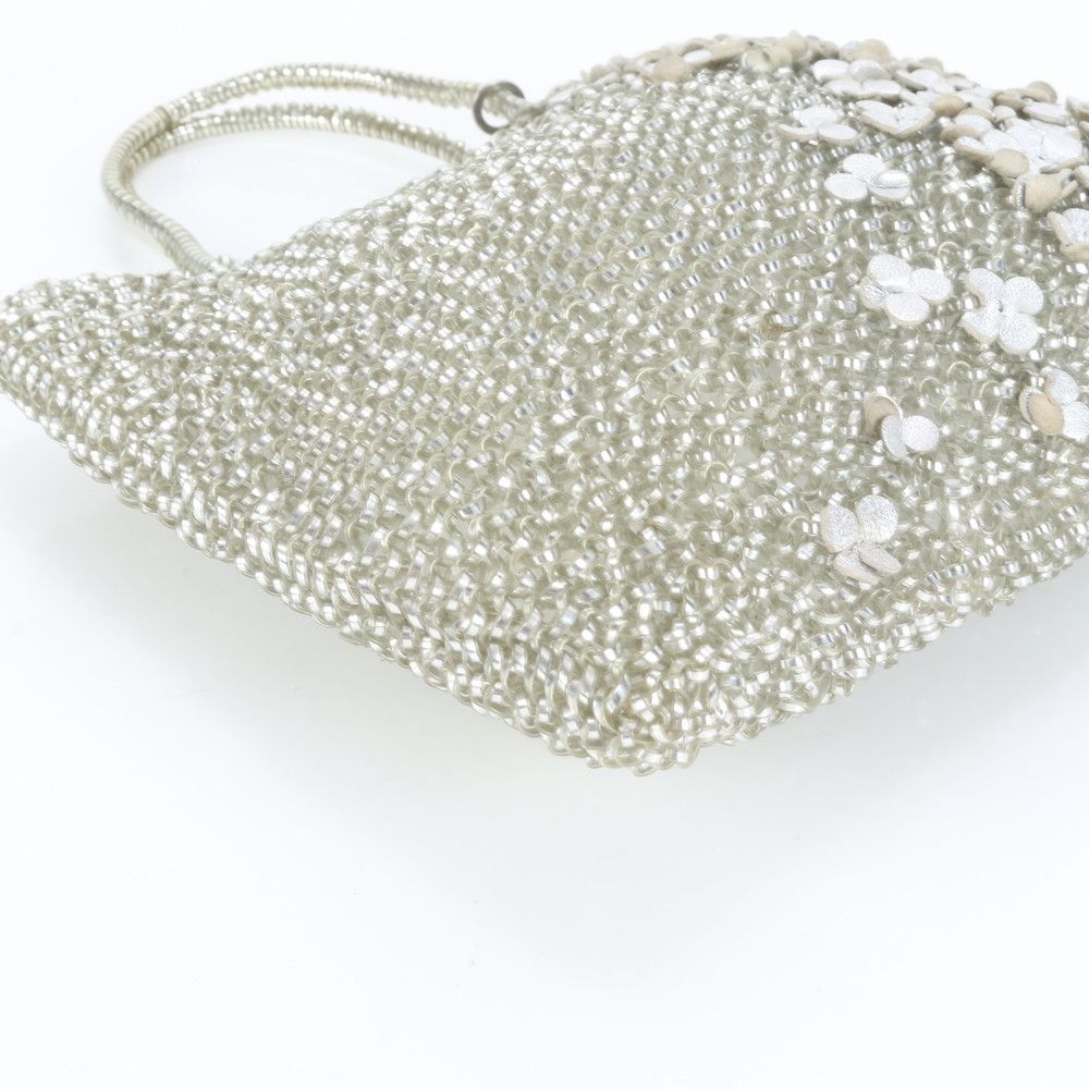 美品 アンテプリマ フラワー ビジュー ワイヤーバッグ トート 肩掛け