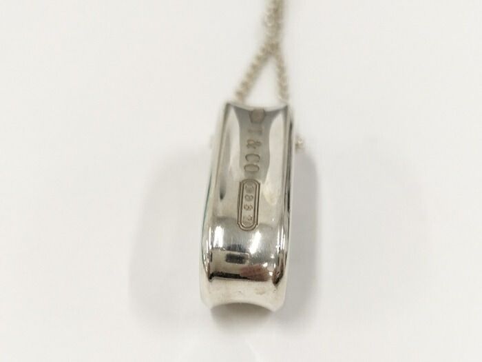 TIFFANY&Co. 1837 オーバルループ シルバー ネックレス シルバー925