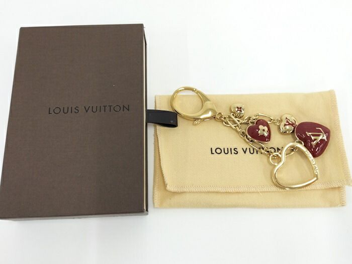 LOUIS VUITTON ビジュー サック クール キーチャーム GP ハート M65759
