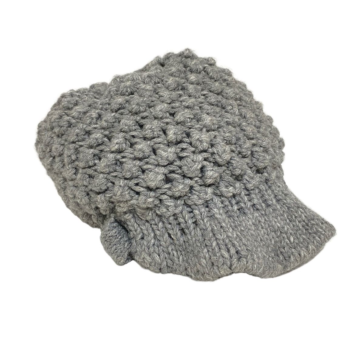 【未使用】ヘレンカミスキー ニット帽 NALLA カシミヤ 100% グレー 未使用】ヘレンカミスキー ニット帽 NALLA カシミヤ 100% グレー HELEN