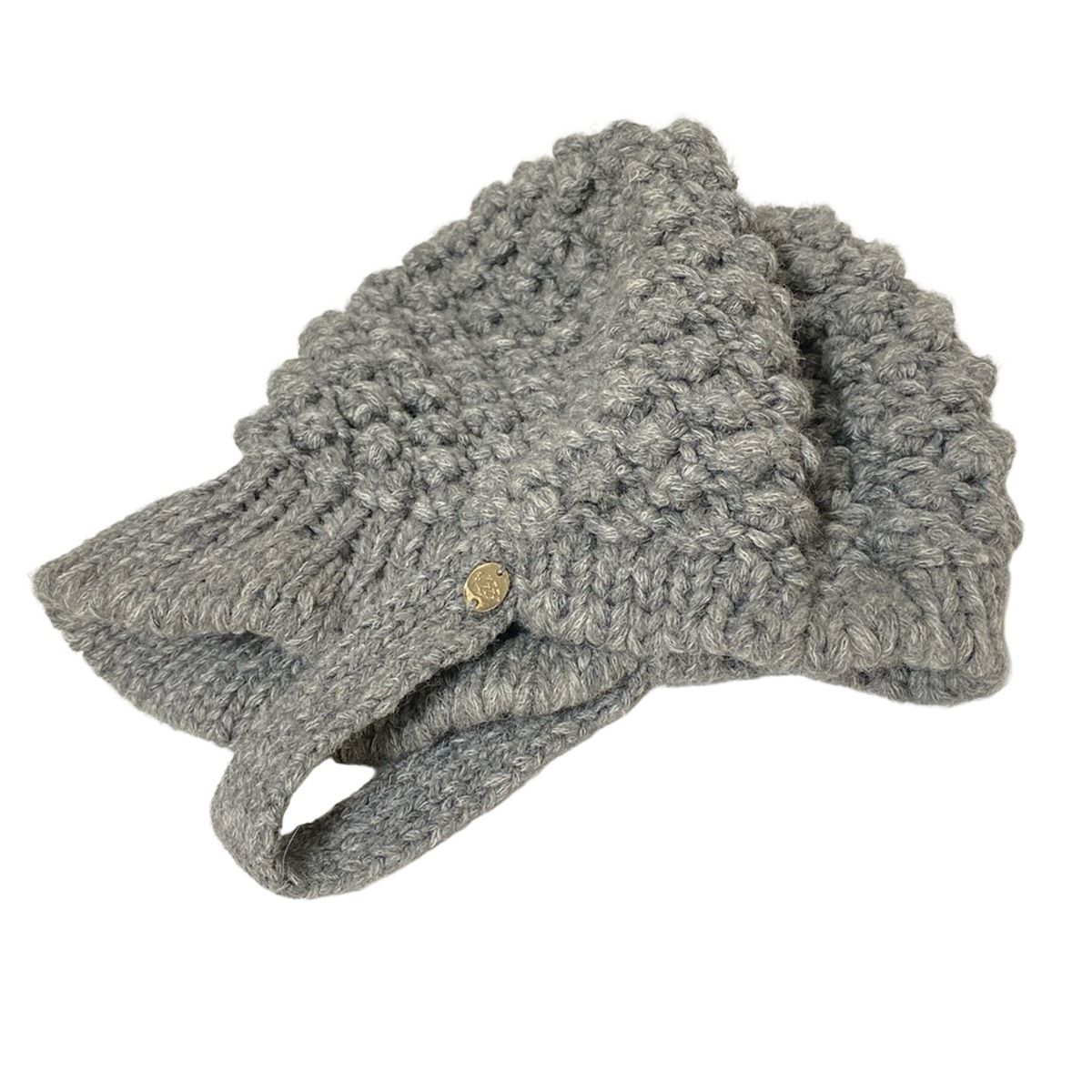 HELEN KAMINSKI(ヘレンカミンスキー) ニット帽 ONE SIZE美品 - グレー