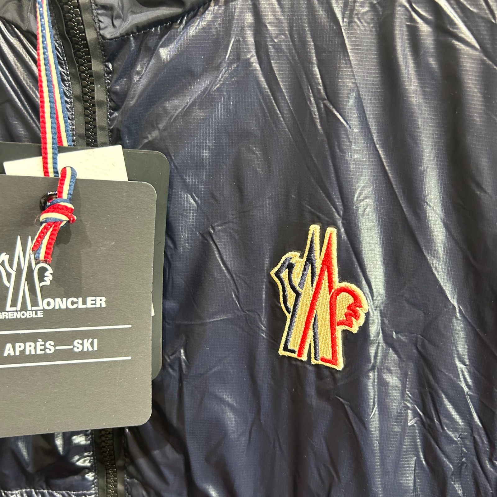 未使用タグ付き】 MONCLER モンクレールダウン ナイロン パーカー