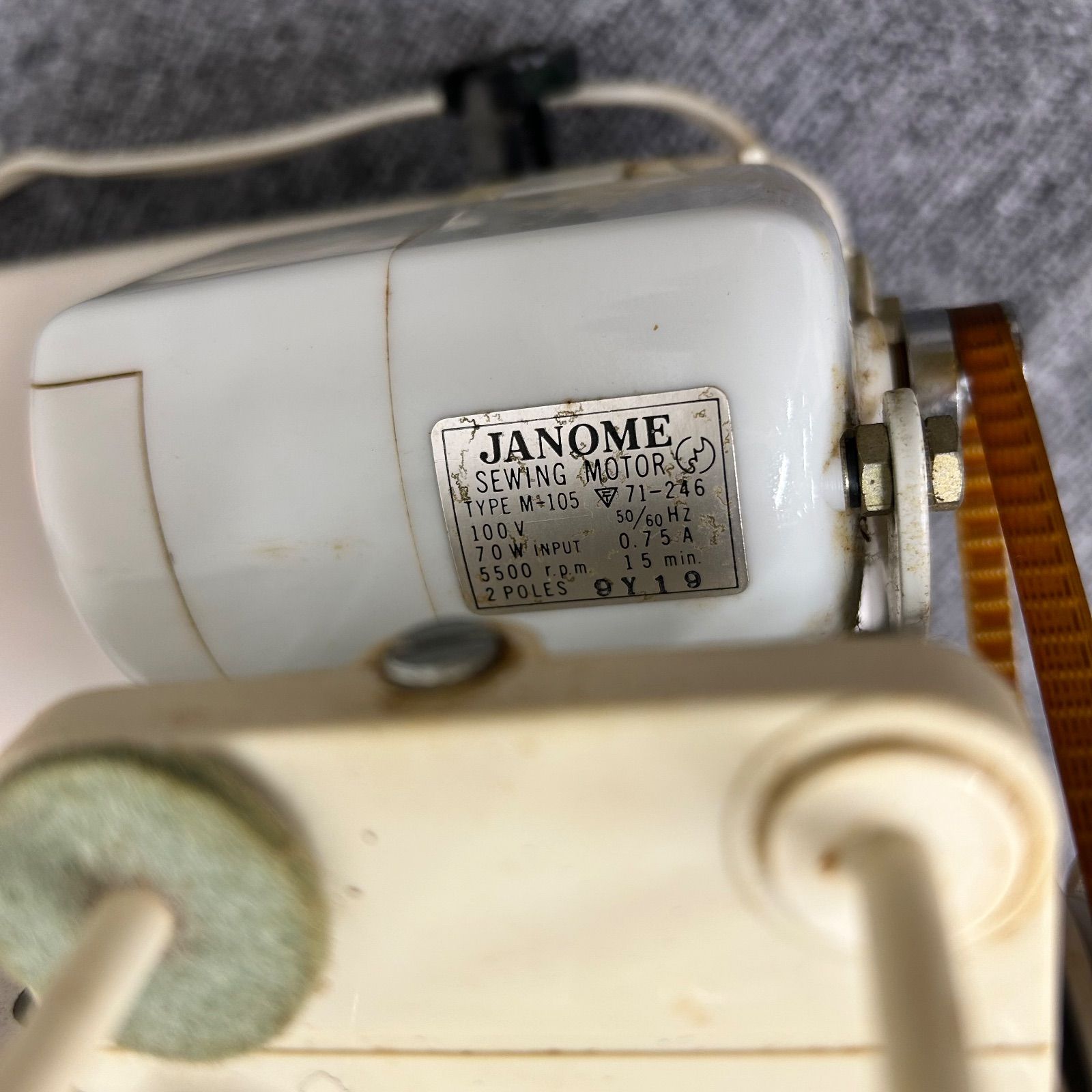 JANOME ジャノメ MODEL 672 ミシン レトロ アンティーク 【公式通販】