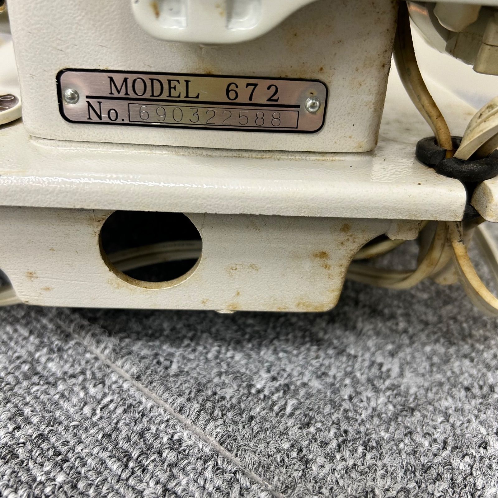 JANOME ジャノメ MODEL 672 ミシン レトロ アンティーク 【公式通販】