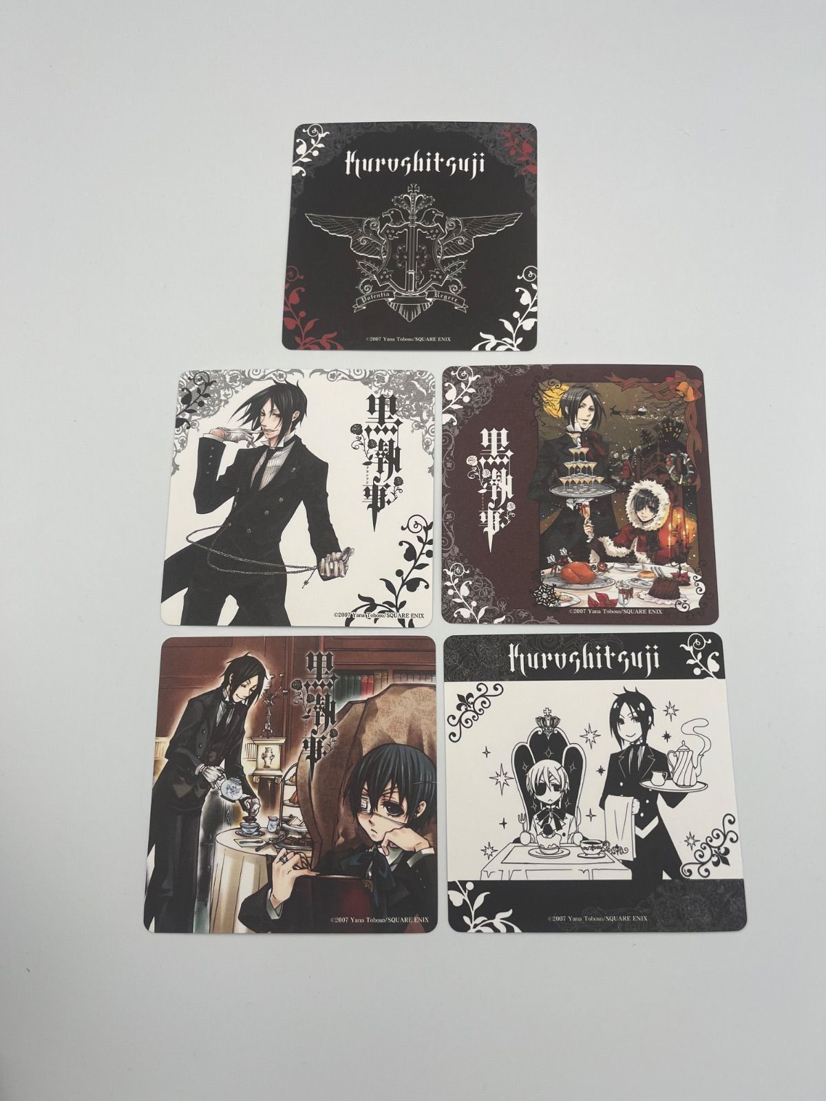 黒執事 ミニカードセット コースター 5枚セット - メルカリ