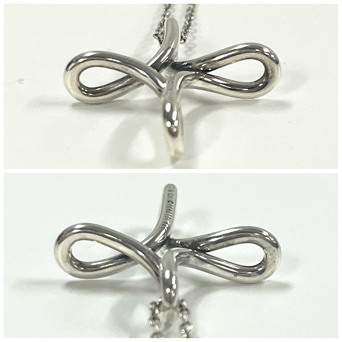 TIFFANY&Co. ティファニー インフィニティ クロス ネックレス 925 