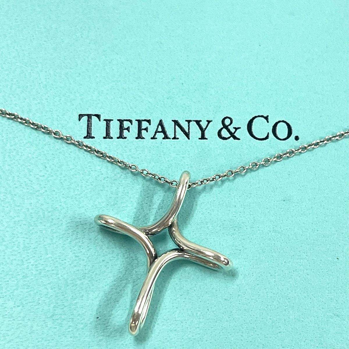 TIFFANY&Co. ティファニー インフィニティ クロス ネックレス 925