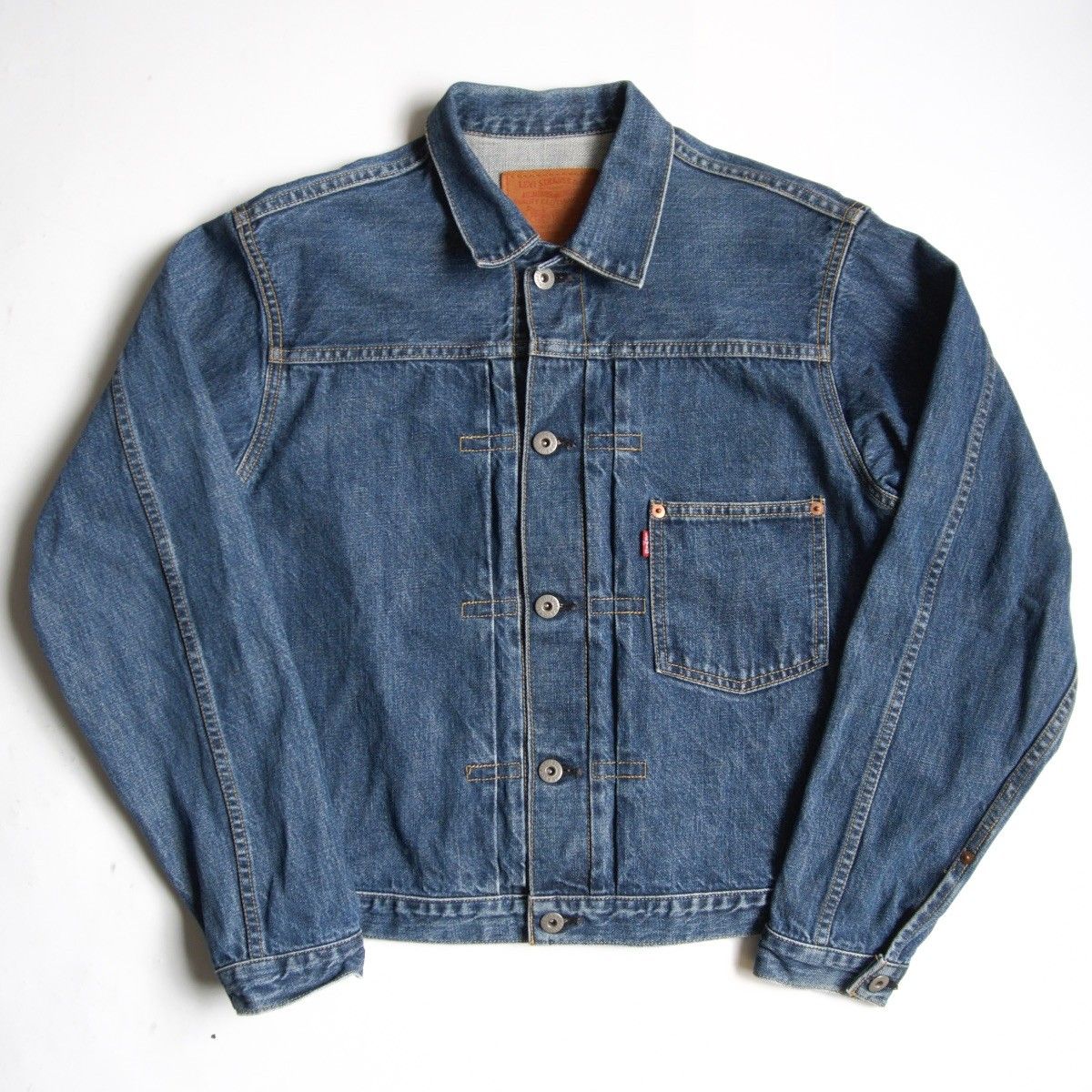 雰囲気抜群】 LEVI'S 【1st 506XX ビッグE デニムジャケット】40 日本