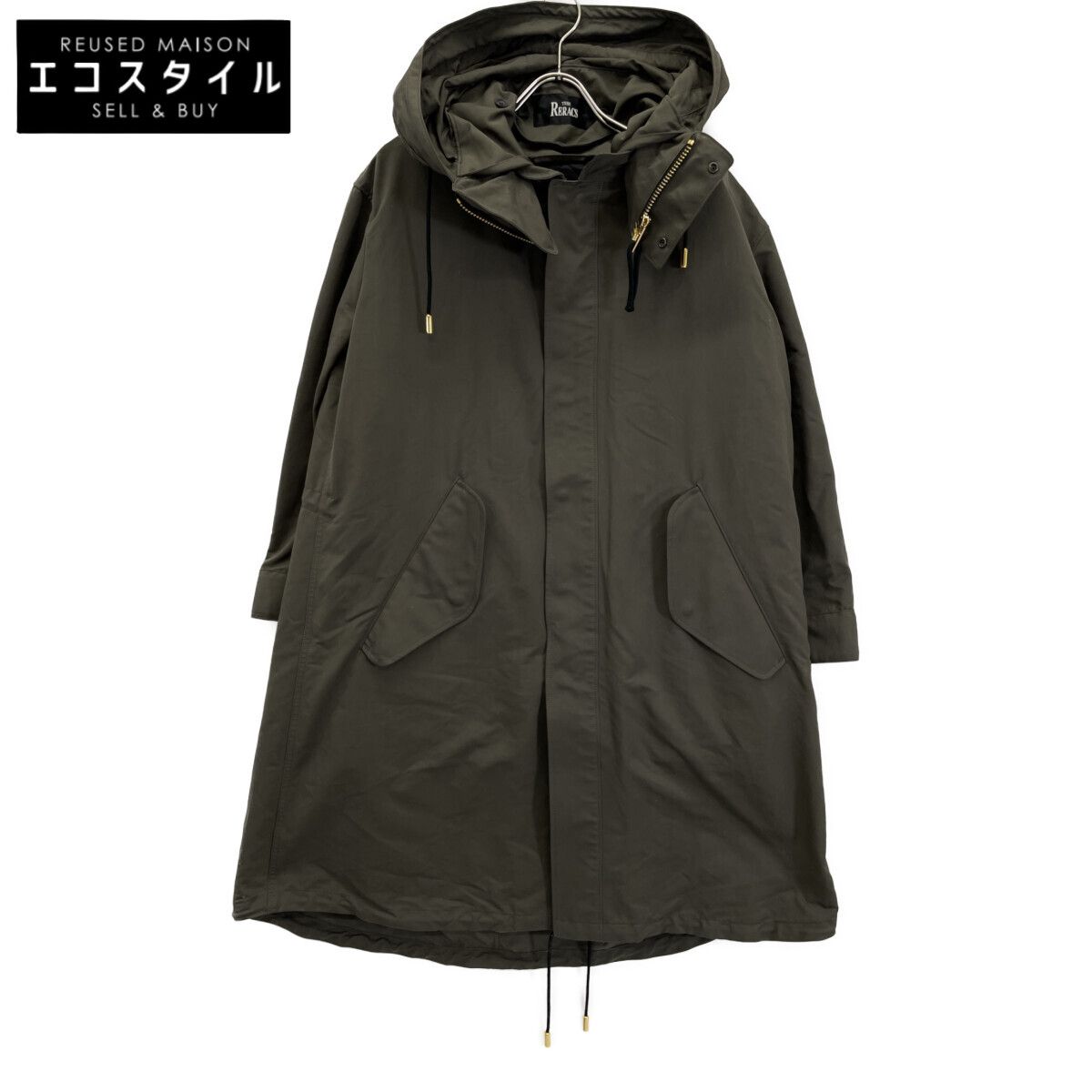 THE RERACS ザ・リラクス ｶｰｷ ｳｰﾙﾗｲﾅｰ付き ﾓｯｽﾞｺｰﾄ F - メルカリ