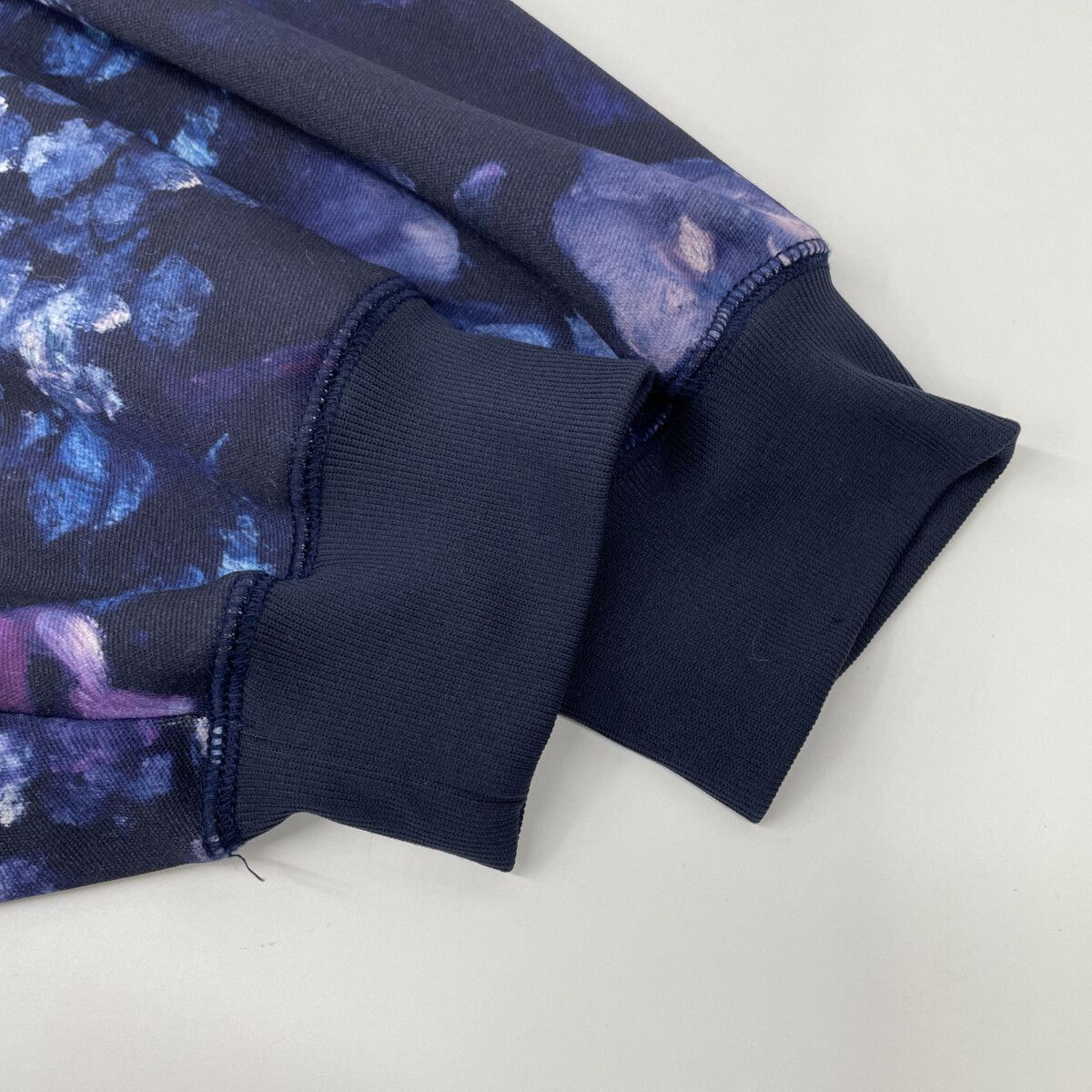 LAD MUSICIAN ラッドミュージシャン 2123-607 23SS ﾌﾞﾙｰ×ﾊﾟｰﾌﾟﾙ FLOWER