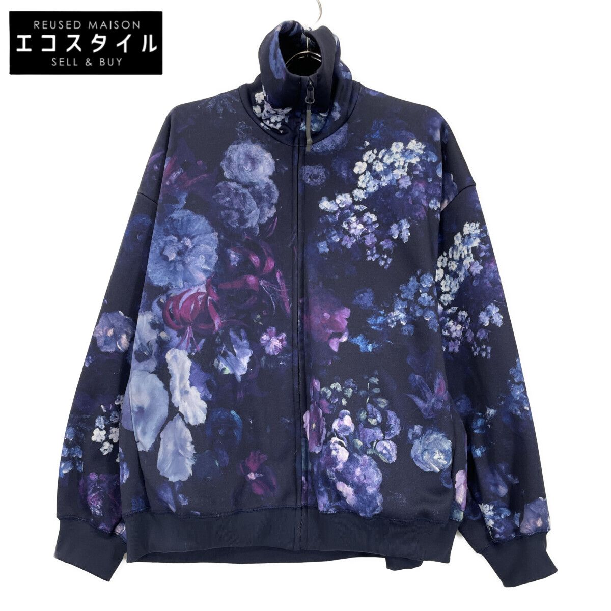 本日限定ラッドミュージシャン カラーレスジャケット LAD MUSICIAN ラッドミュージシャン 2123-607 23SS ﾌﾞﾙｰ×ﾊﾟｰﾌﾟﾙ FLOWER