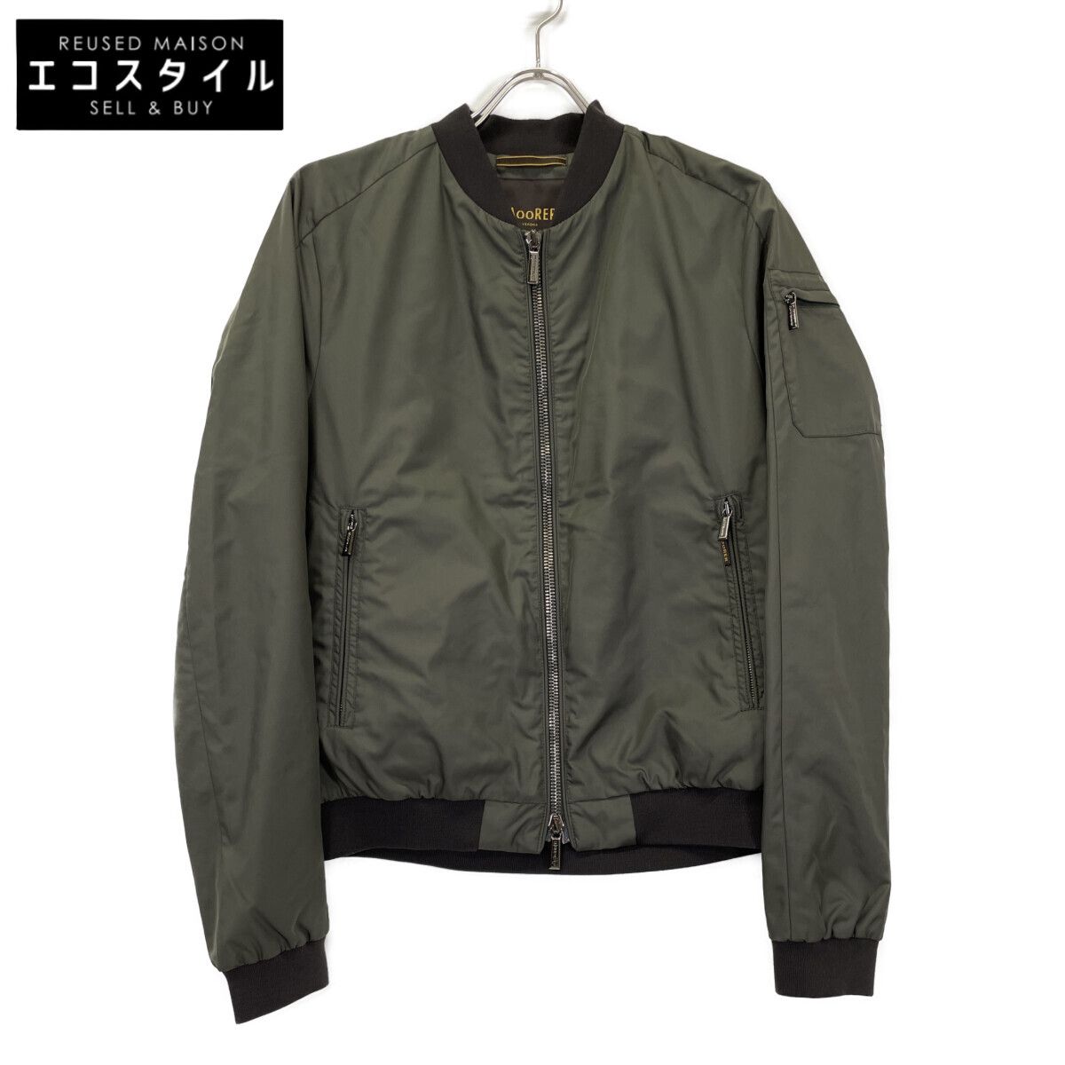 MOORER ムーレー ｶｰｷ CORELLI-WK MA-1 ﾎﾞﾝﾊﾞｰ ｼﾞｬｹｯﾄ 48 - メルカリ