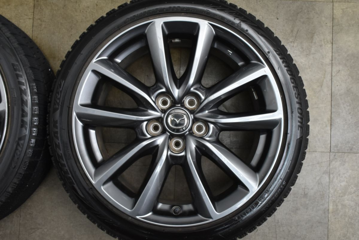 交換用に】マツダ MAZDA3 純正 18in 7J +45 PCD114.3 ブリヂストン