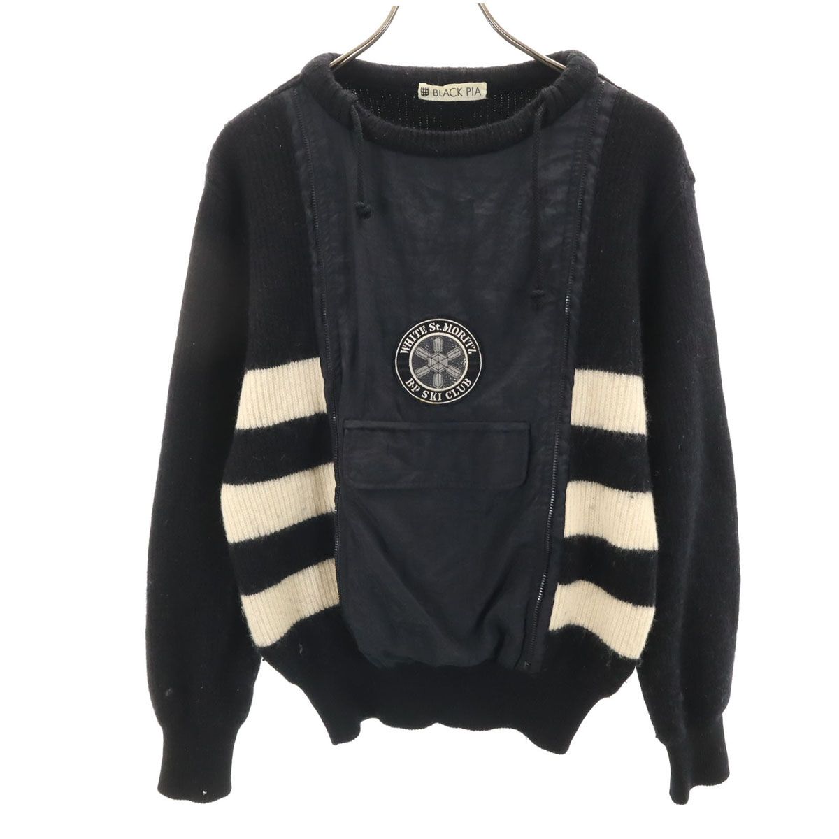 BLACK PIA ブラックピア PIA SPORTS RAIKA ライカ セーター Mサイズ 