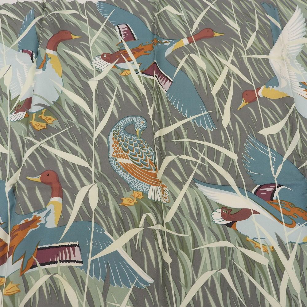 箱付超美品 エルメス HERMES 90年代 ヴィンテージ COLS VERTS 緑の中の