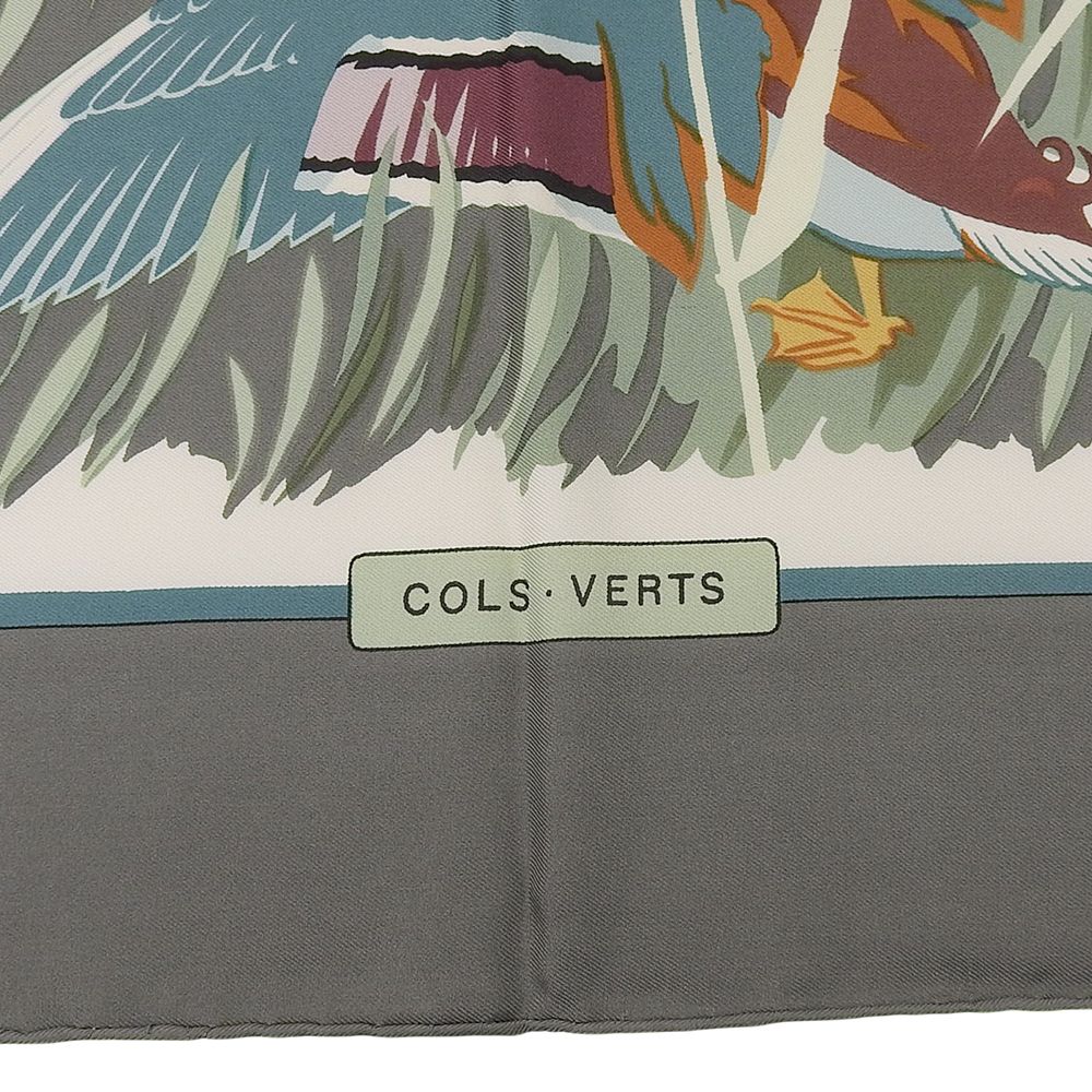 箱付超美品 エルメス HERMES 90年代 ヴィンテージ COLS VERTS 緑の中の