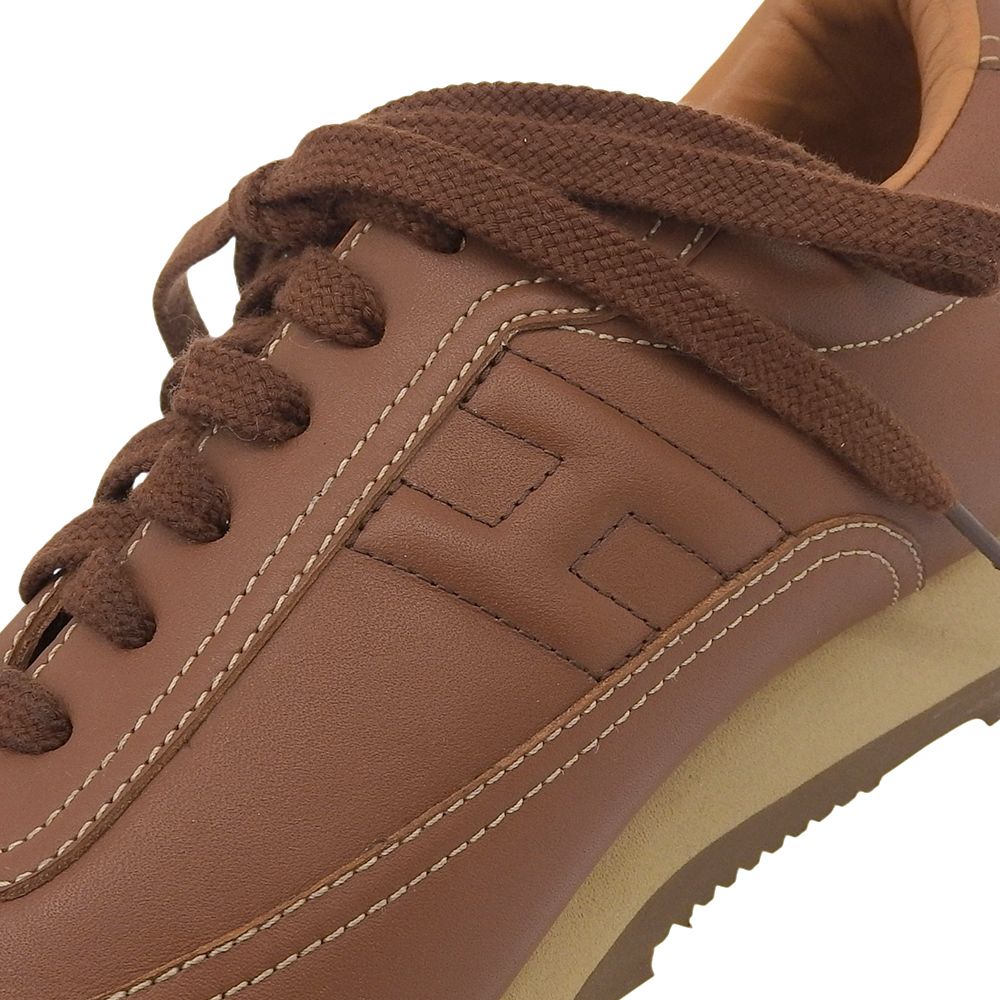 超美品 エルメス HERMES 現行ロゴ クイック サイド Hロゴ ボックス