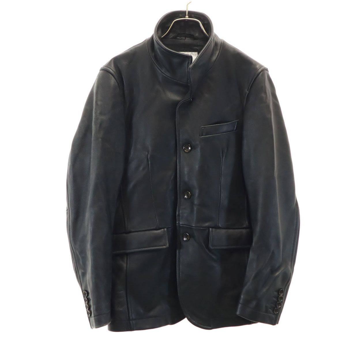 SHEEP LEATHER⁄シープレザー シングルライダースジャケット メンズ 