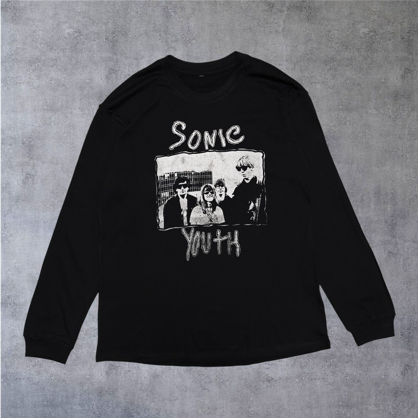 Sonic Youth ソニック・ユース バンド 長袖Tシャツ バンT ロンT 
