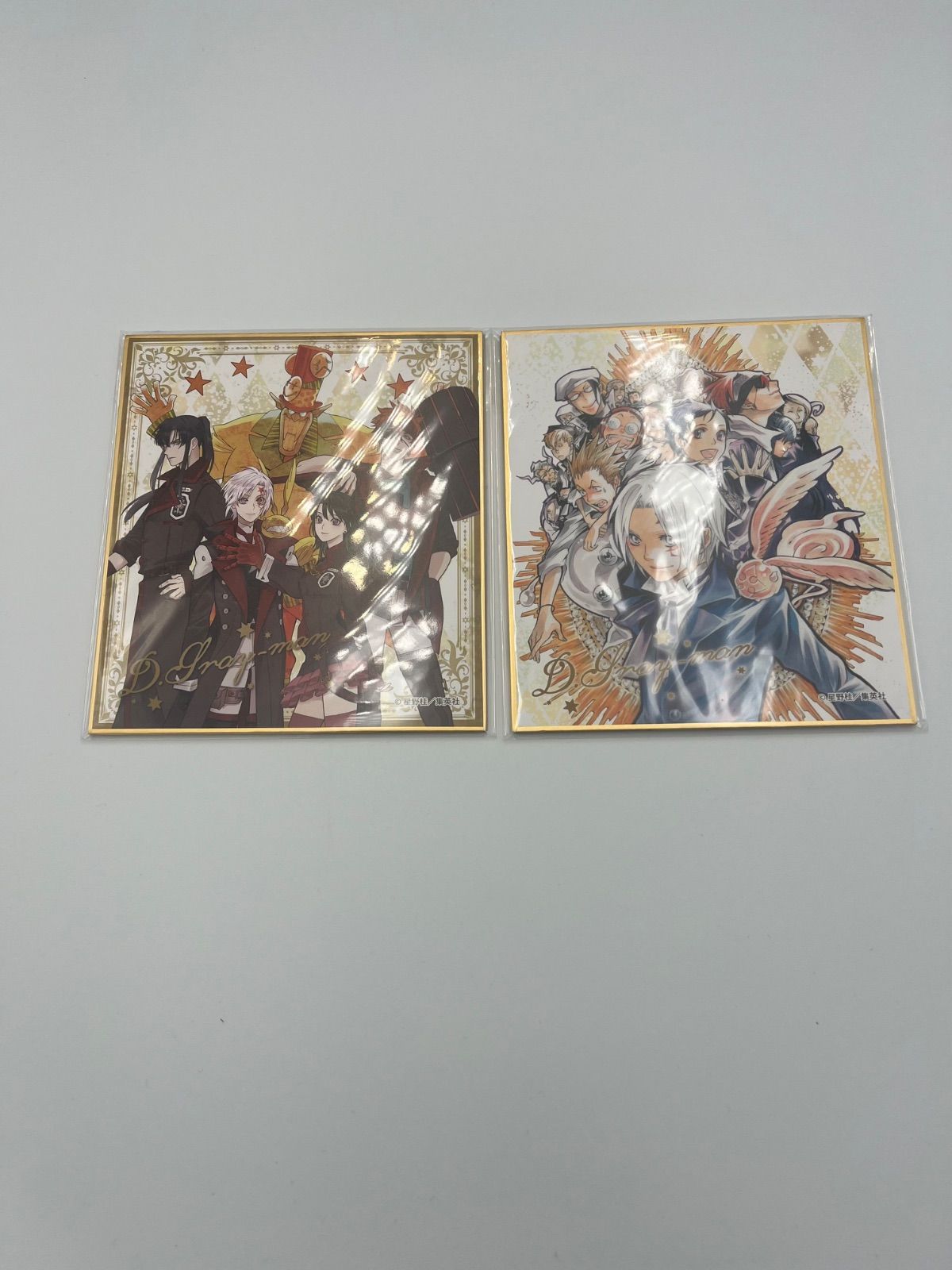 D.Gray-man 原画展 ～星野桂の世界展～ トレーディング ミニ色紙 2枚