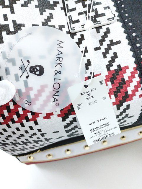 R258 [未使用品] MARK&LONA マーク＆ロナ ボストンバッグ ONE ブラック