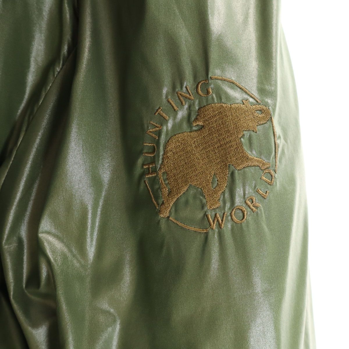 HUNTING WORLD ハンティングワールド ダウンジャケット 50 カーキ