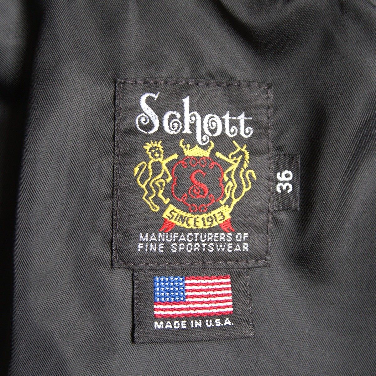美品】SCHOTT【603US/ワンスター ダブル ライダース ジャケット】36