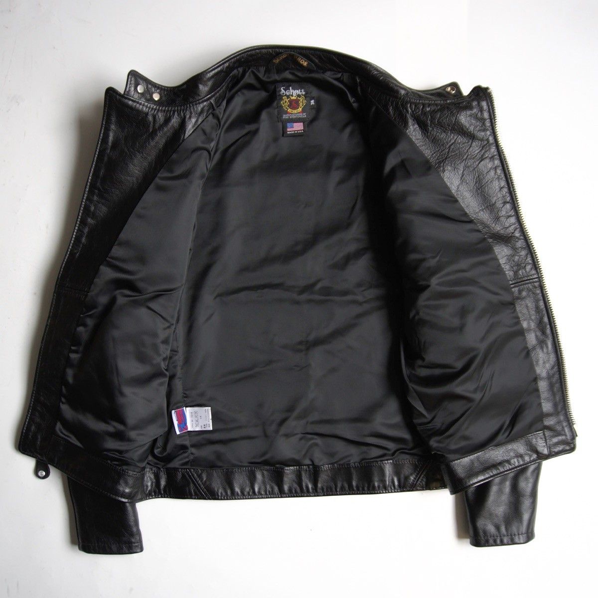 Schott ワンスター　603US 36 美品】SCHOTT【603US/ワンスター ダブル ライダース ジャケット】36