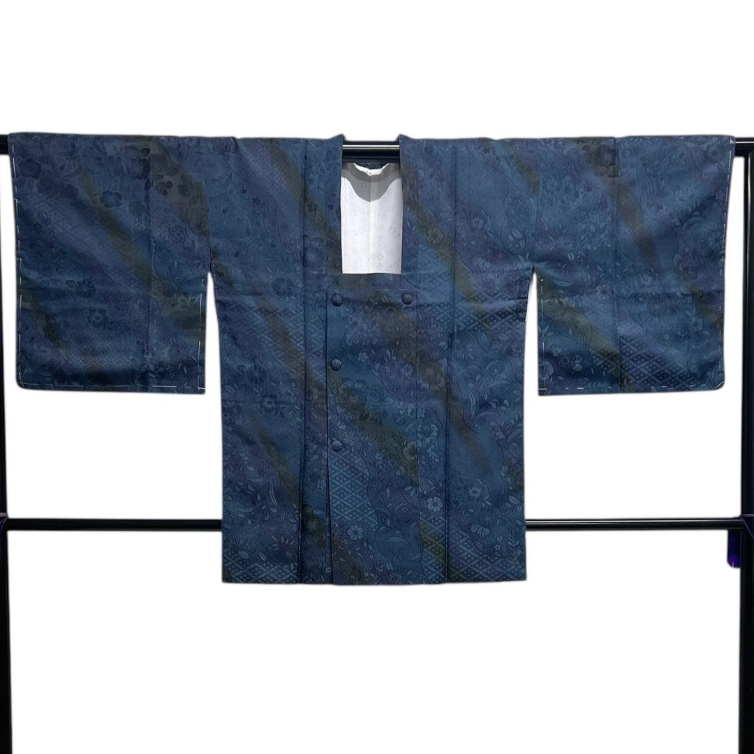 未着用 道行コート 辻ヶ花 道長取 着物 114 b d ms