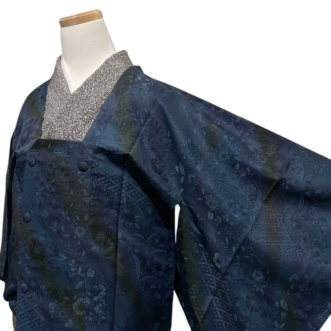 未着用 道行コート 辻ヶ花 道長取 着物 114b d ms - メルカリ