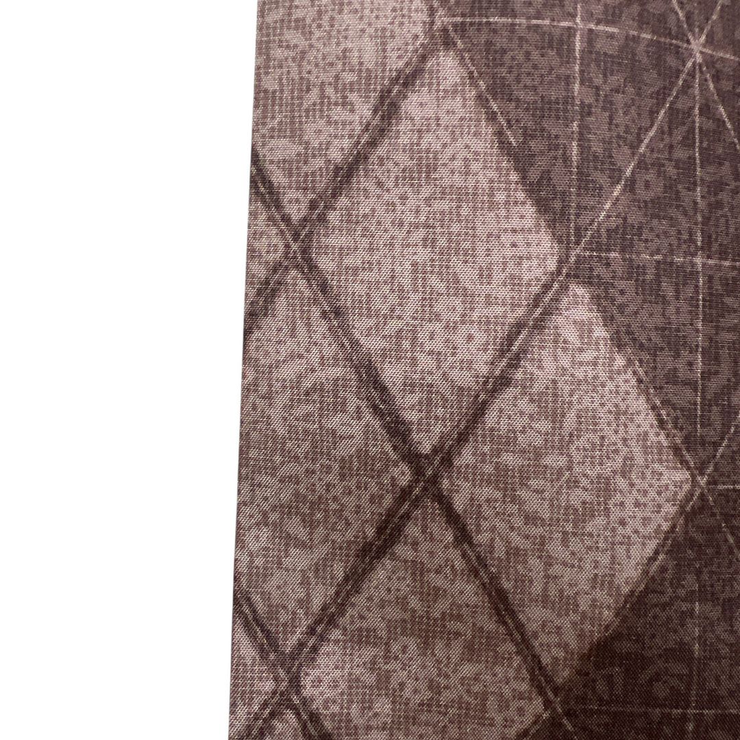 小紋 染大島紬 証紙付き 菱 格子 花模様 着物 114b d ms - メルカリ