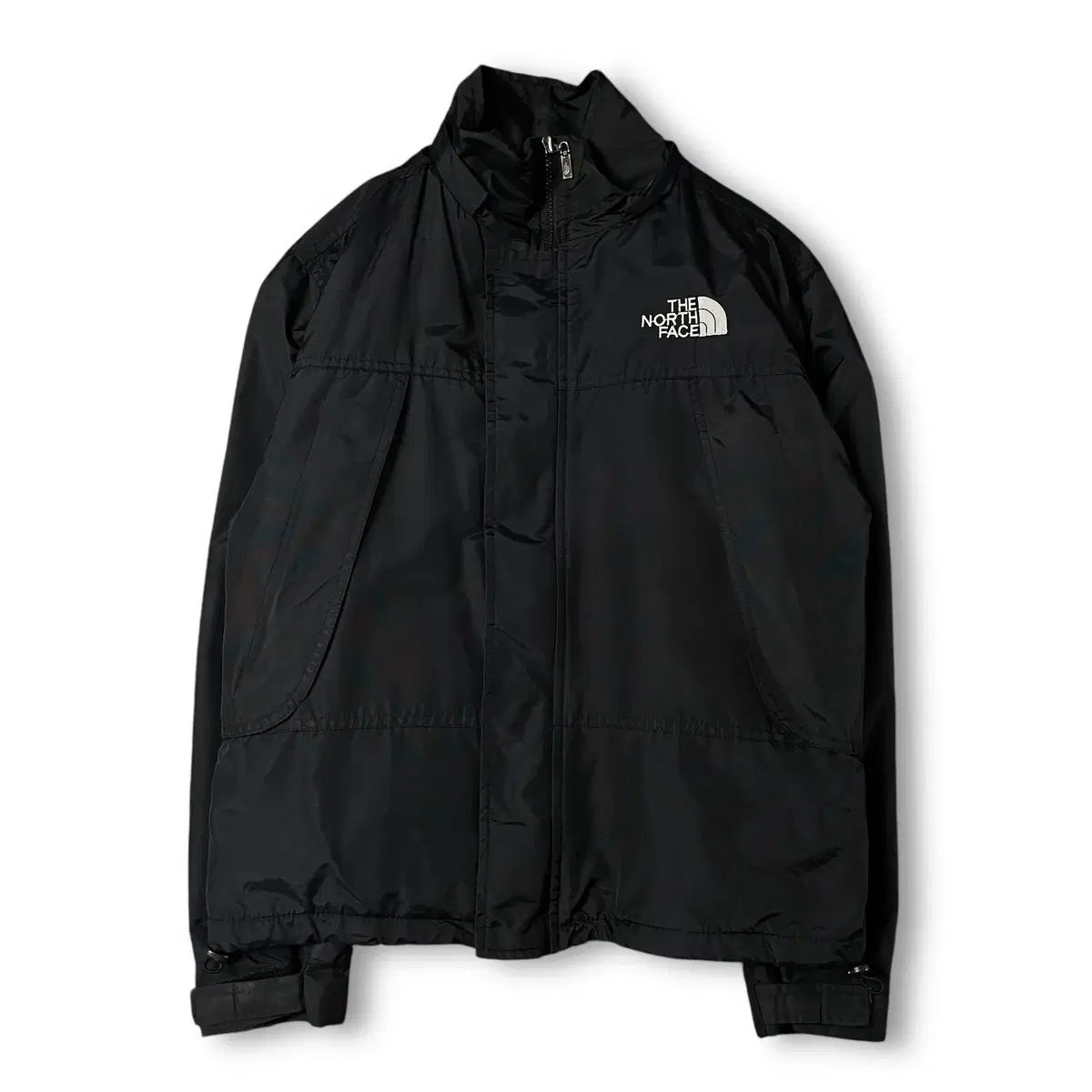 THE NORTH FACE ザノースフェイス ブラック 弱起毛 ウィンドブレーカー ジャケット S