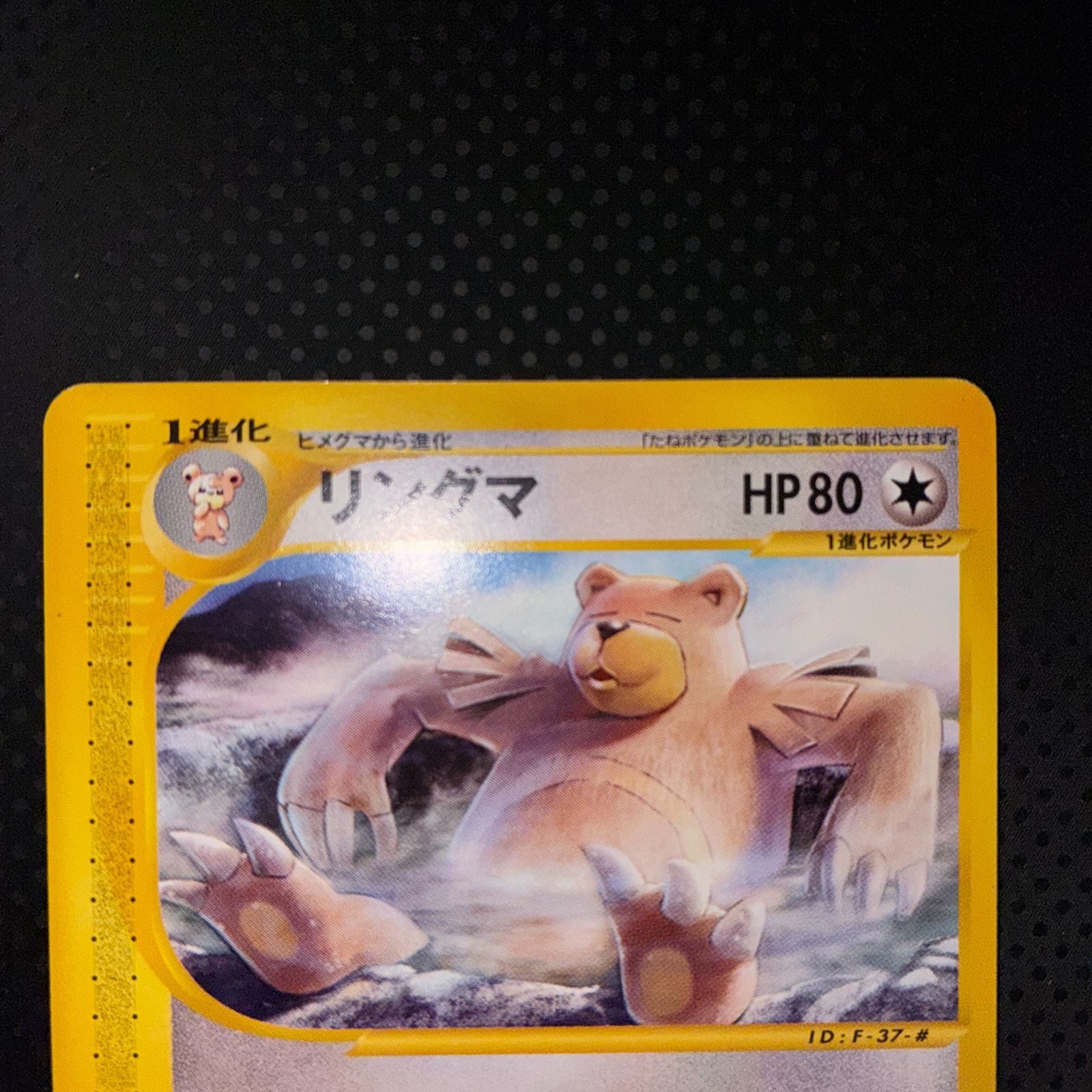 状態A+ ヒメグマ リングマ カードe 1ed 温泉 進化セット - メルカリ