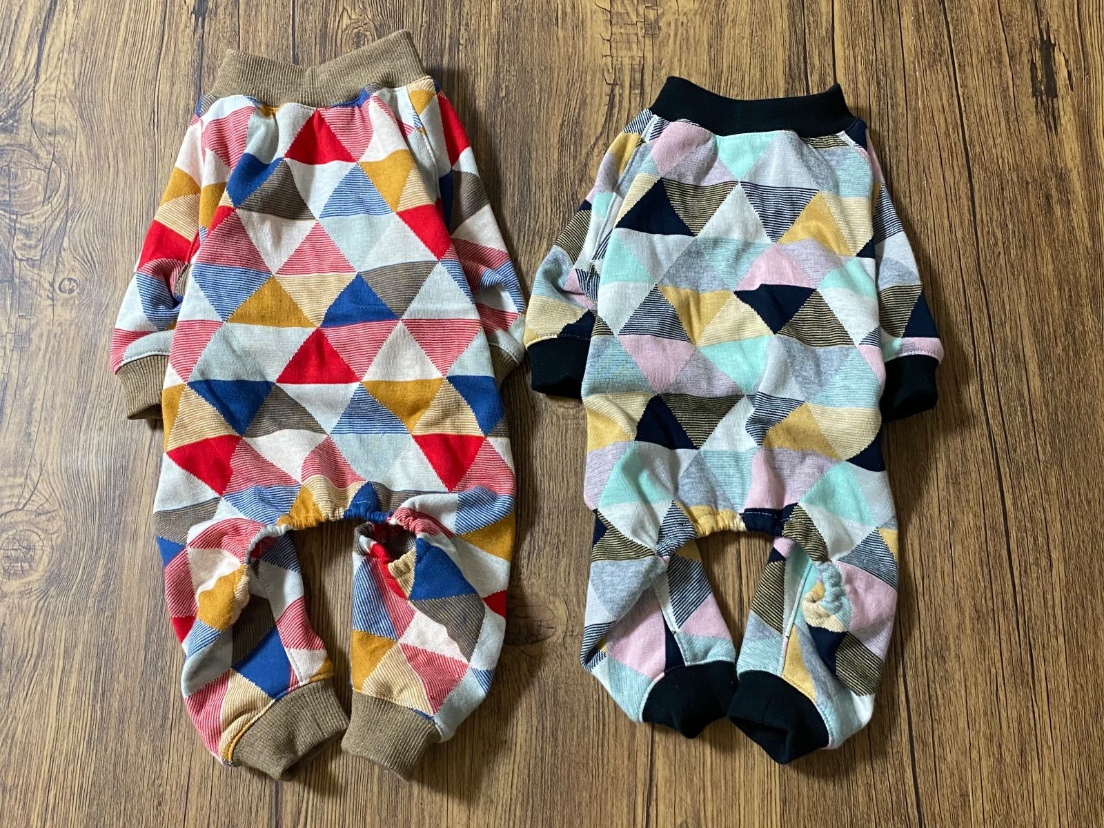 MYSKMT様。ハンドメイド 犬服 注文 フレブルロンパースS.M 2着