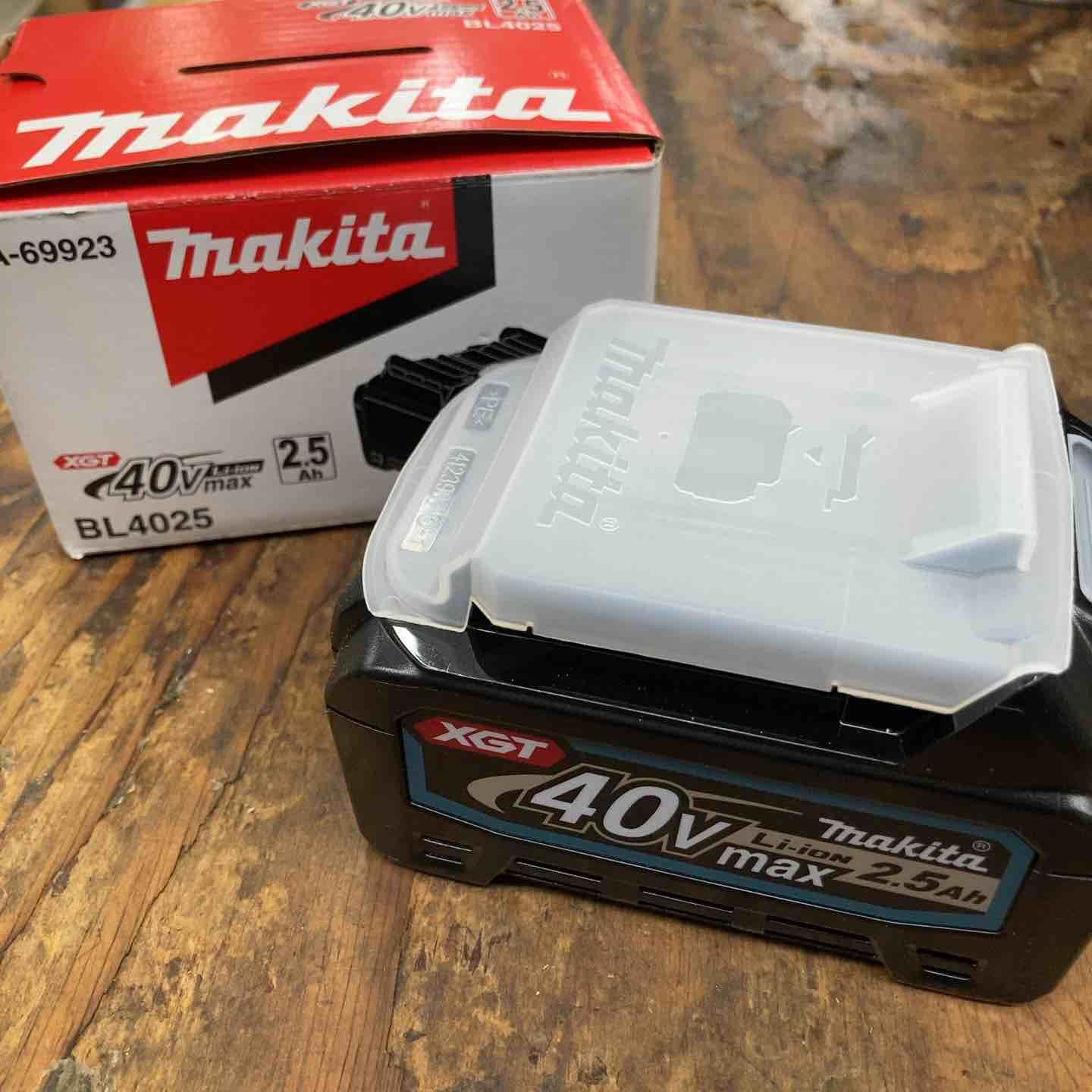 即決 マキタ makita リチウムイオンバッテリー 40 Vmax 2 5 Ah BL 4025 長期 柏店