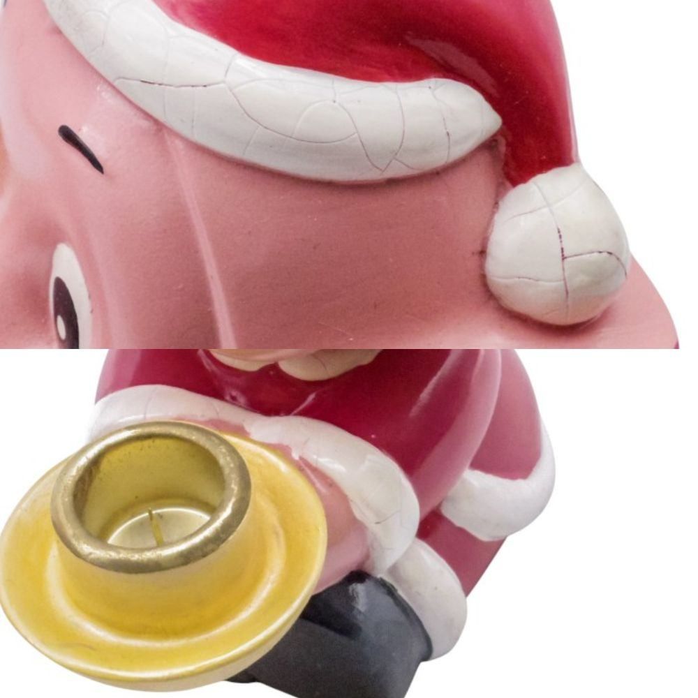 株式会社ニットー サトちゃん サトコちゃん キャンドルスタンド 2体