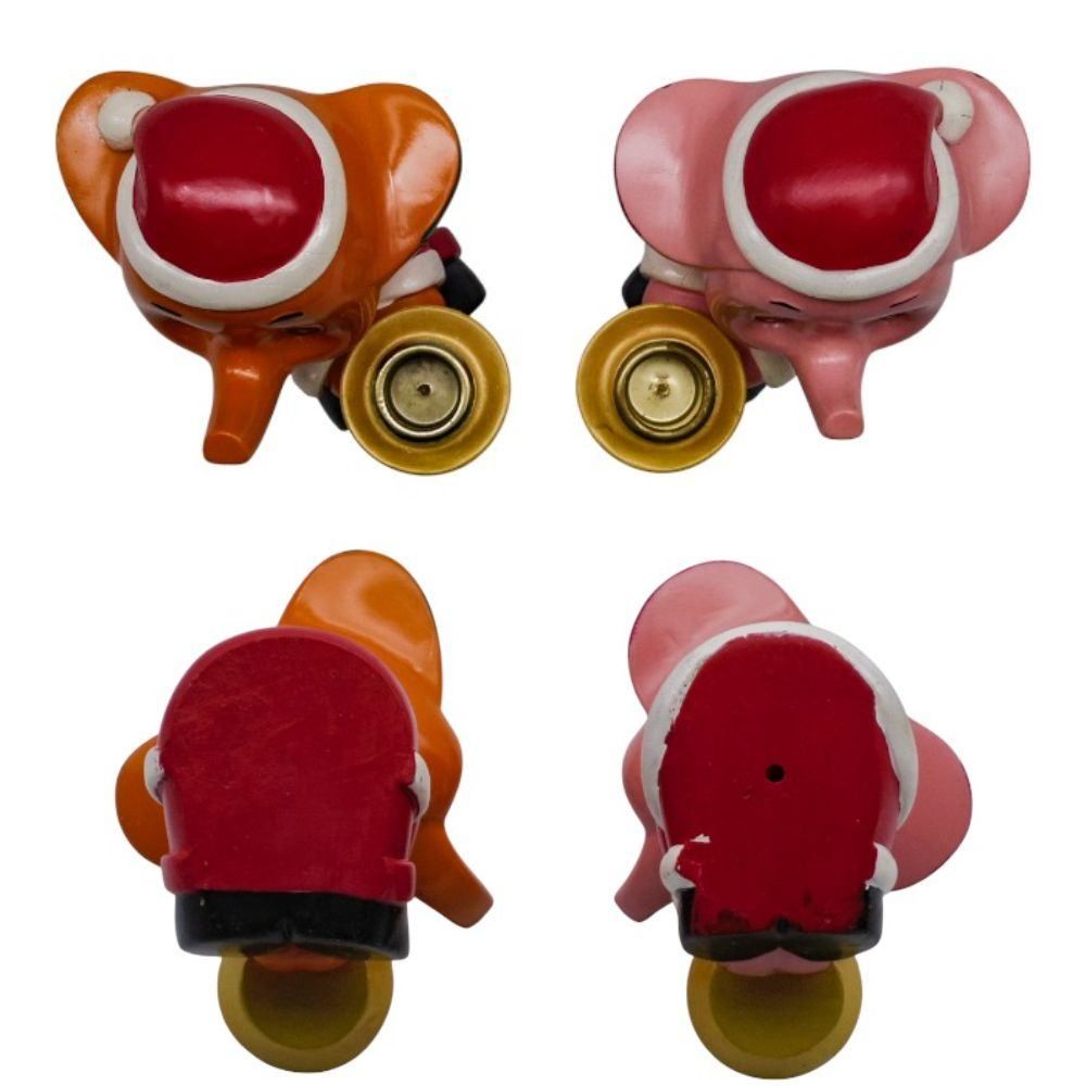 株式会社ニットー サトちゃん サトコちゃん キャンドルスタンド 2体