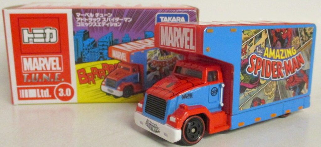タカラトミー トミカ/マーベルチューン アドトラック スパイダーマン