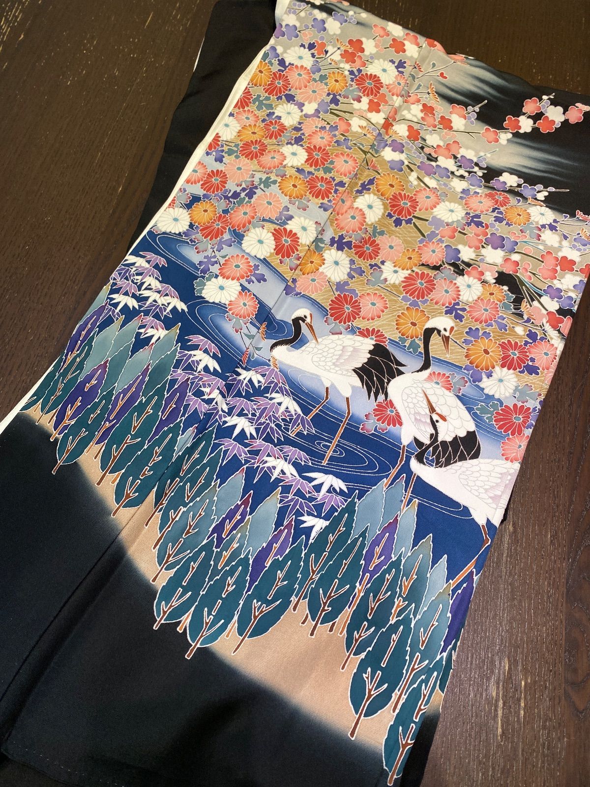 まとめ売り】正絹留袖5枚 リメイク素材 ハンドメイド向け - メルカリ