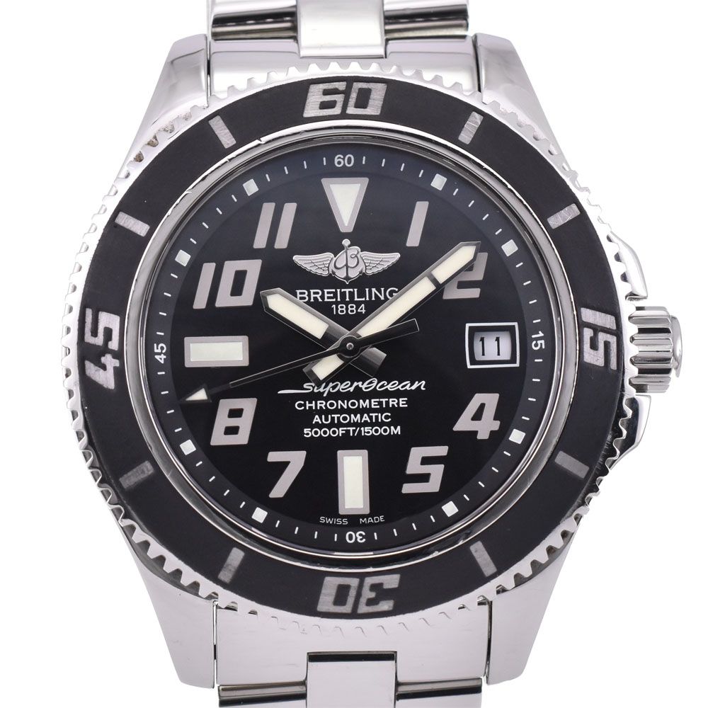 ブライトリング BREITLING A17364 スーパーオーシャン42 デイト 自動