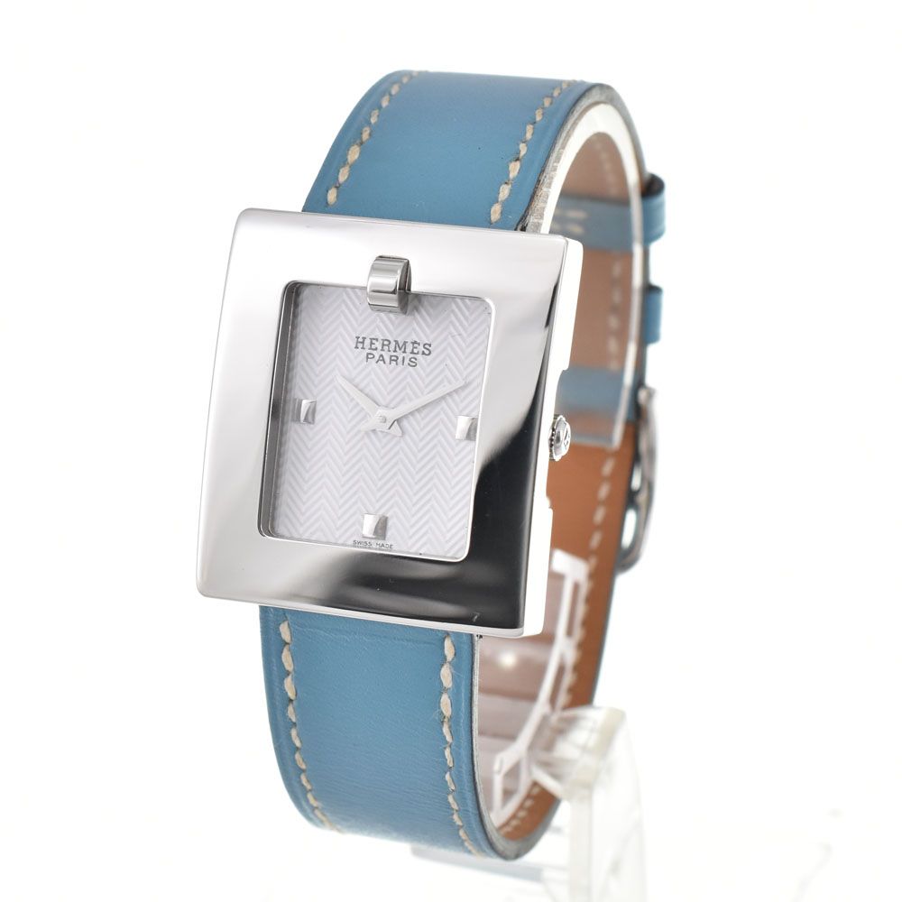 エルメス HERMES BE1.210 ベルトウォッチ SS /レザー クォーツ