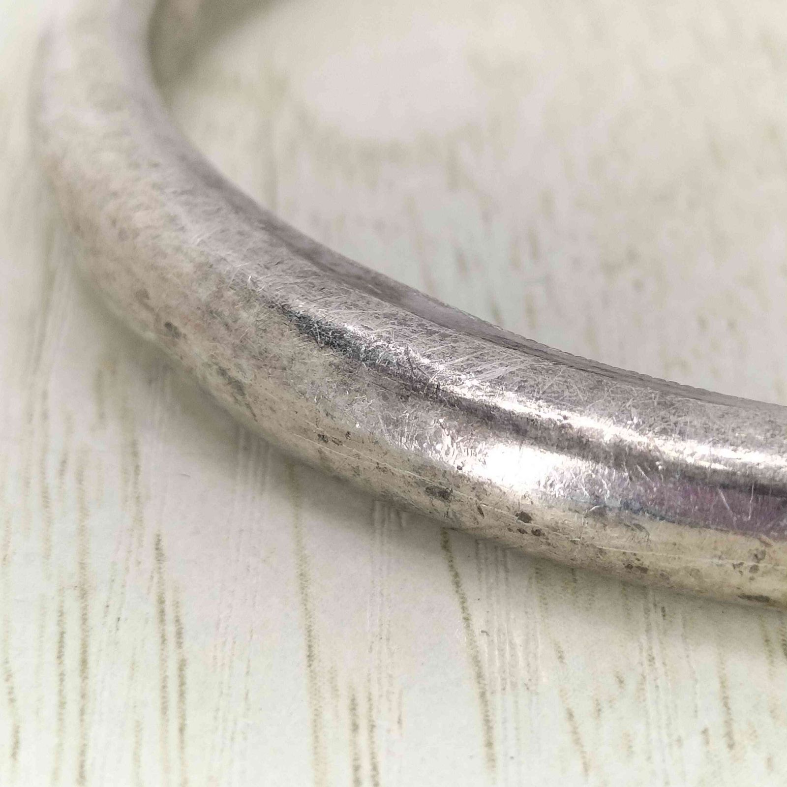 ノンネイティブ nonnative END 925刻印 DWELLER BANGLE シルバー