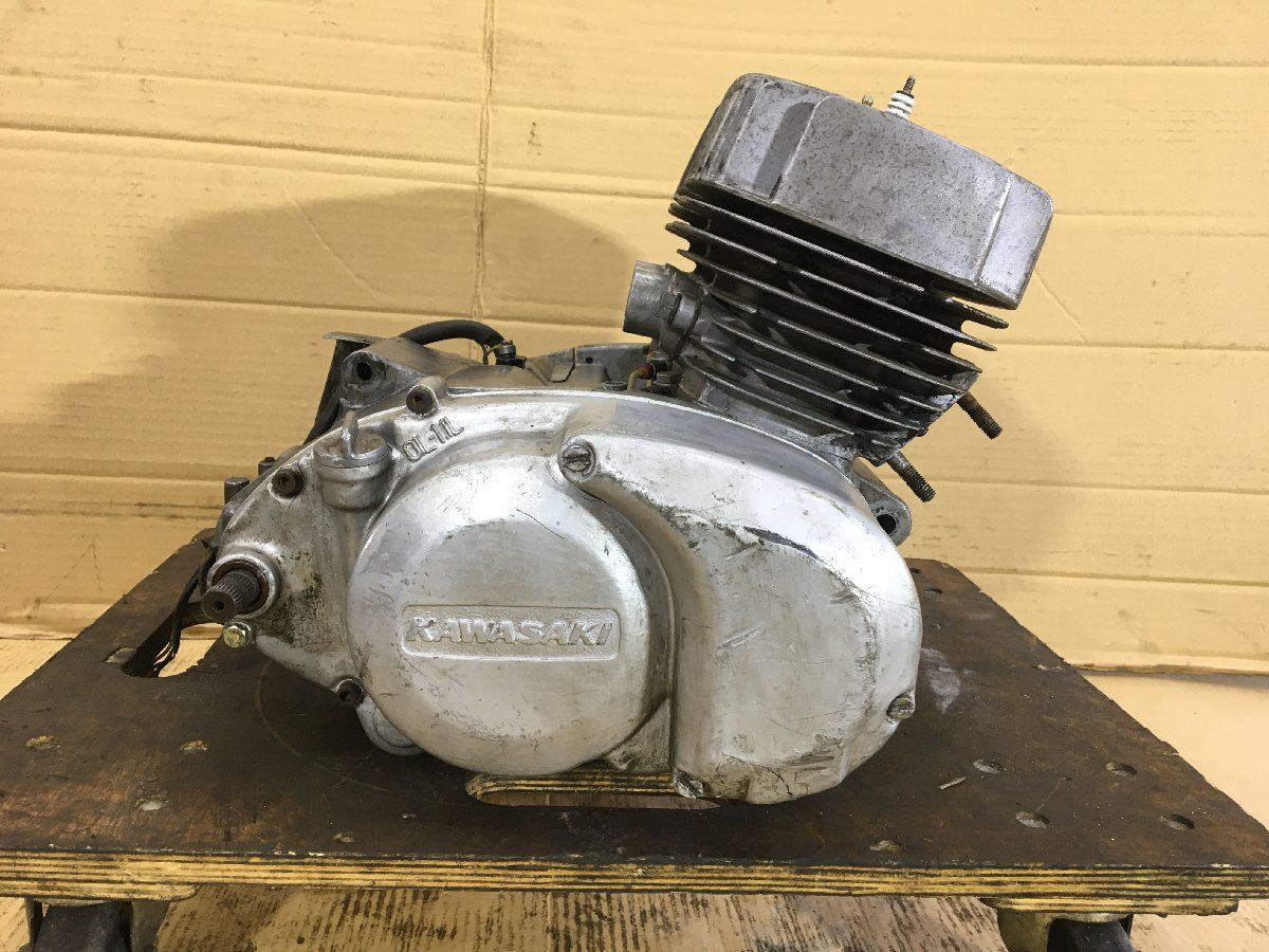 Kawasaki 350 SS S 2 F 71 72年式 実動 エンジン レストア 組み換え 流用 部品取り ＯＨベースにも 2474 Z 2852