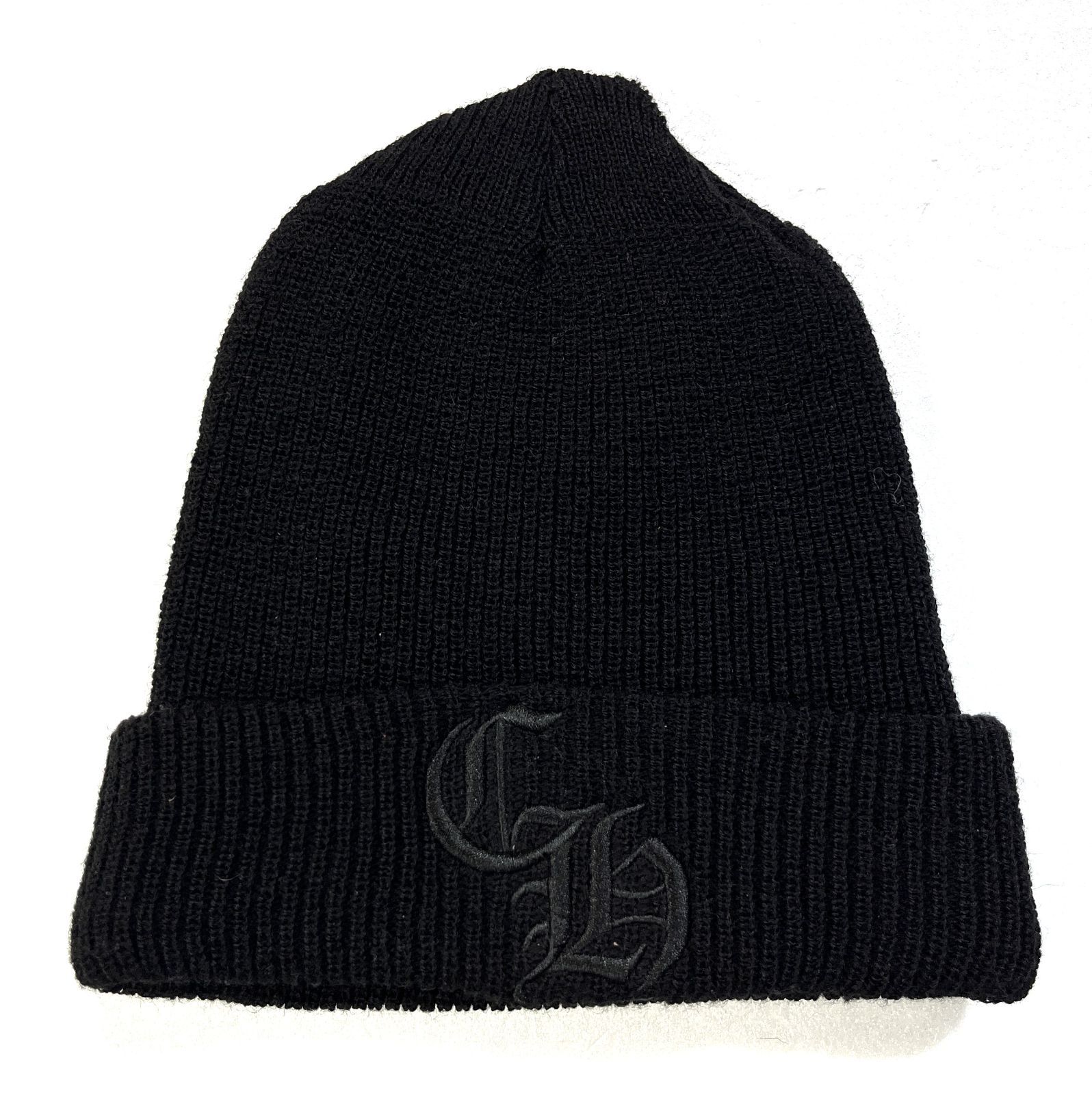 CHROME HEARTS｜クロムハーツ CH刺繍 ビーニー 帽子 WOOL WATCH CAP