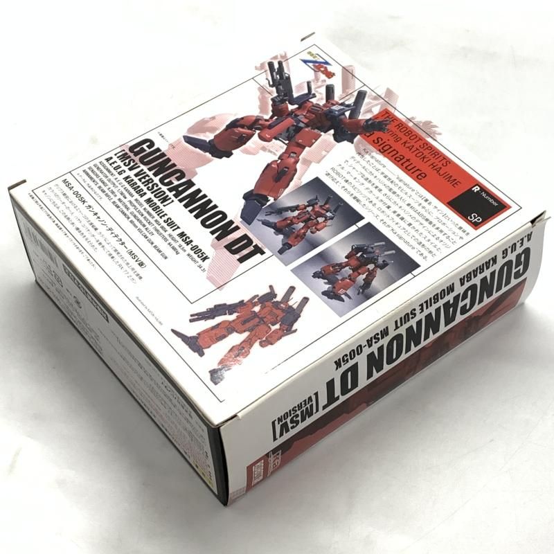中古】バンダイ ROBOT魂 ガンキャノン・ディテクター(MSV版) 機動戦士