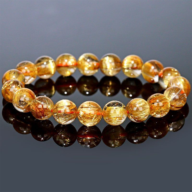 K2034-5〕約10mm 最高品質 キャッツアイタイチンルチルクォーツ